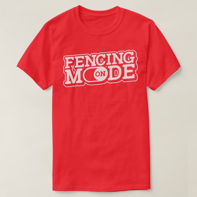 Fängningsläge vid bekämpning av sportsfäktning Swo T Shirt (Design framsida)
