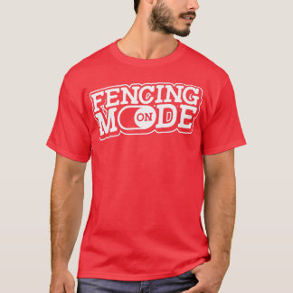 Fängningsläge vid bekämpning av sportsfäktning Swo T Shirt