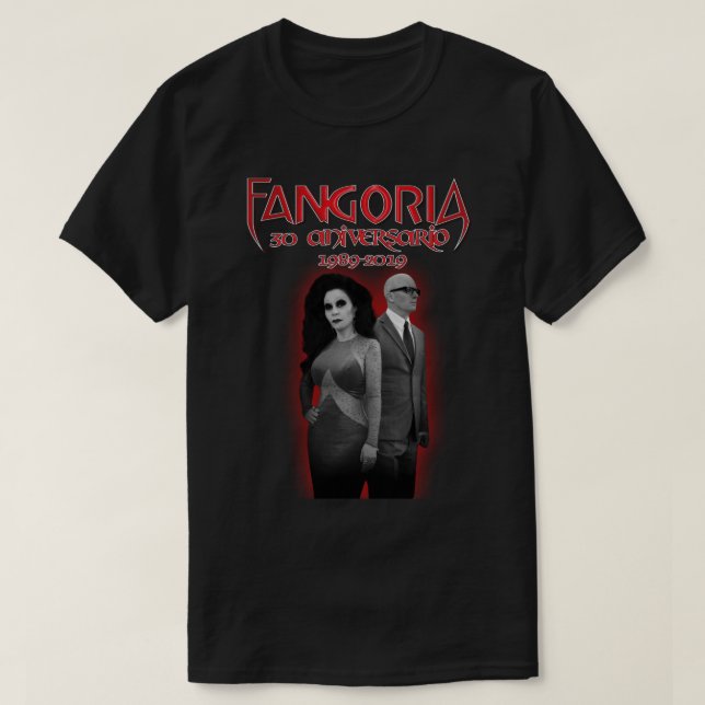 Fangoria 30-årsdagen 2019 t shirt (Design framsida)