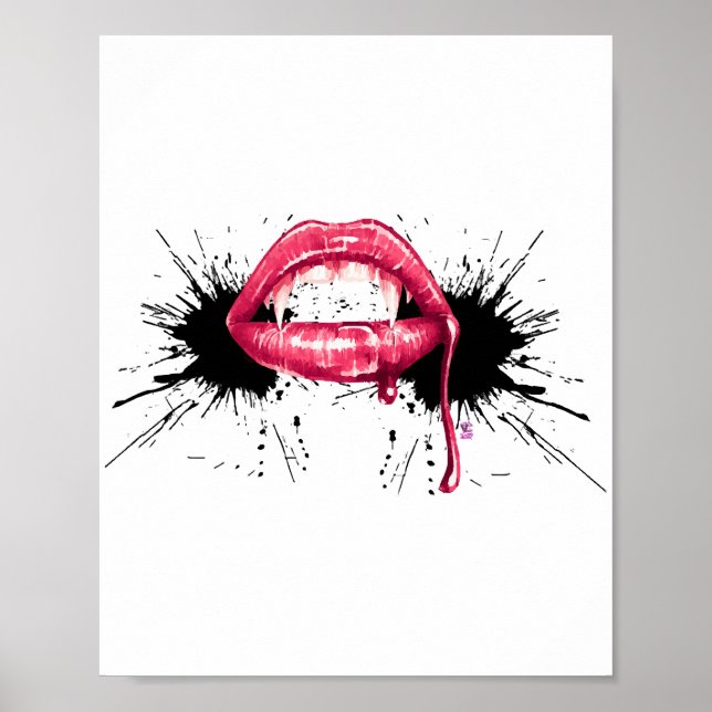 Fangs Stänk Poster (Framsidan)