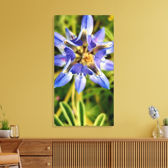 fängslande blomsterflygande vårflora samling canvastryck (Insitu (Vardagsrum))