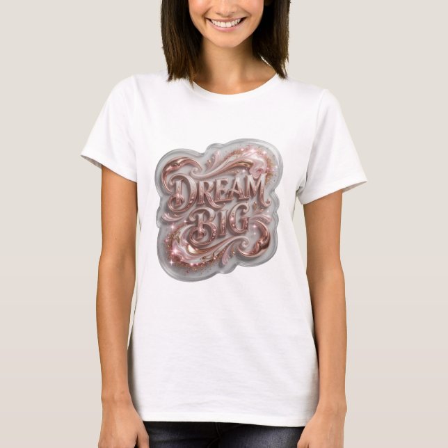 Fängslande Gold DREAM BIG T-shirt (Framsida)