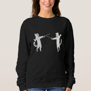 Fängslande katter I Epee Cats Kitten Tourname T Shirt