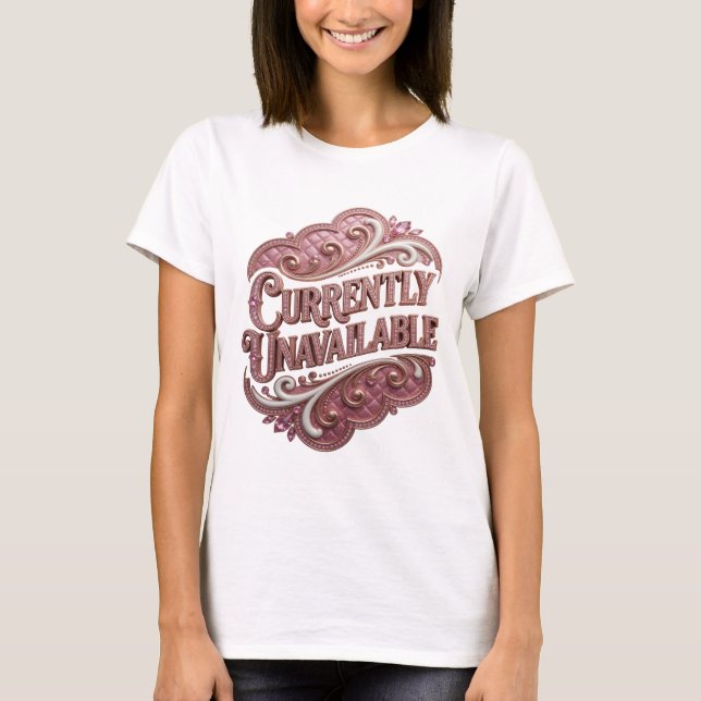 Fängslande Rosa EJ TILLGÄNGLIG T-shirt (Framsida)