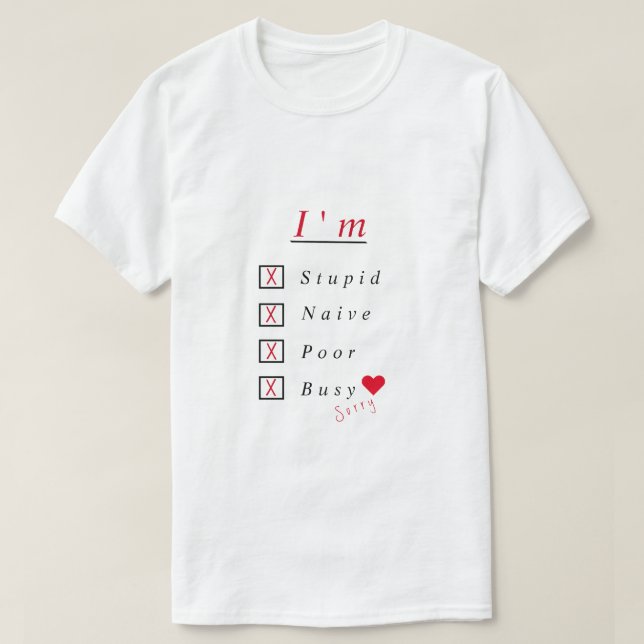 Fängslande Text Herr T-Shirt (Design framsida)