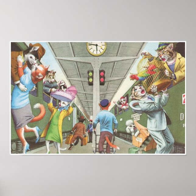 FÅNGST: Allt Poster konst på tavlan - halvljus (Framsidan)