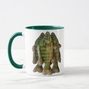 Fångst av fiskare mugg