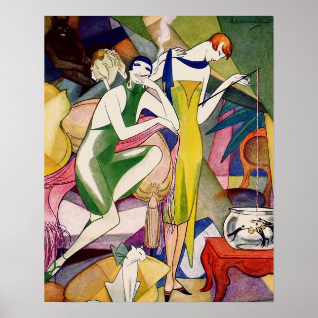 Fångst av guldfisk poster (Framsidan)