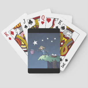 Fångst en fallande stjärna - Uppsamling av Önskemå Casinokort