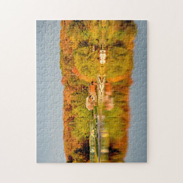 Fångst i Fallpussel Pussel (Vertikal)