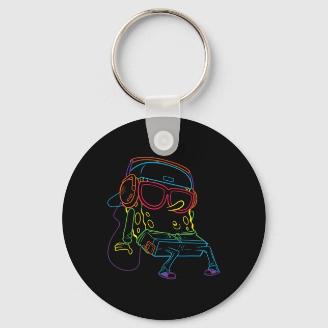 Fångst i Hip hop Nyckelring (Framsida)