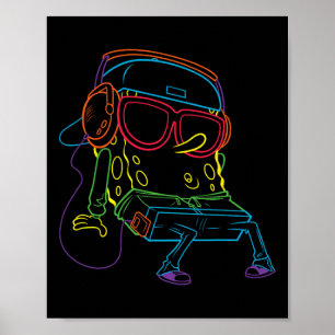 Fångst i Hip hop Poster