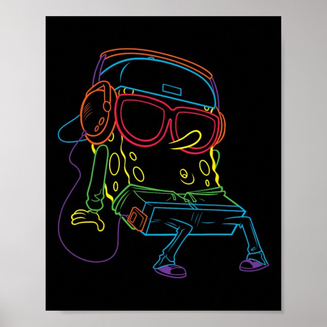 Fångst i Hip hop Poster (Framsidan)