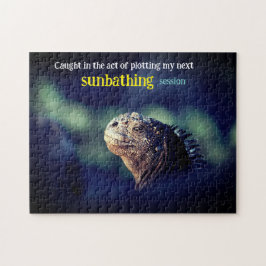 Fångst i marin iguana pussel