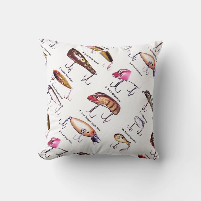 "Fångst och frigörande" Kudde (Framsida)