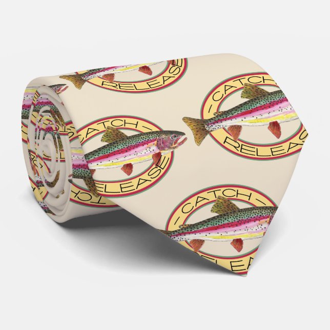 Fångst- och frigöring av regnbåge Fiske efter hono Slips (Rullad)