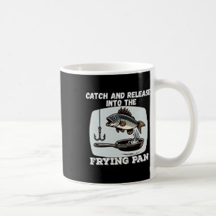 Fångst och utsättning i Humor-fiske efter spaltfis Kaffemugg