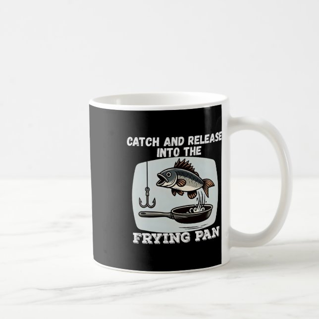 Fångst och utsättning i Humor-fiske efter spaltfis Kaffemugg (Höger)