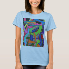 Fångst, uppmärksamhetsjakt och unikt öga t shirt