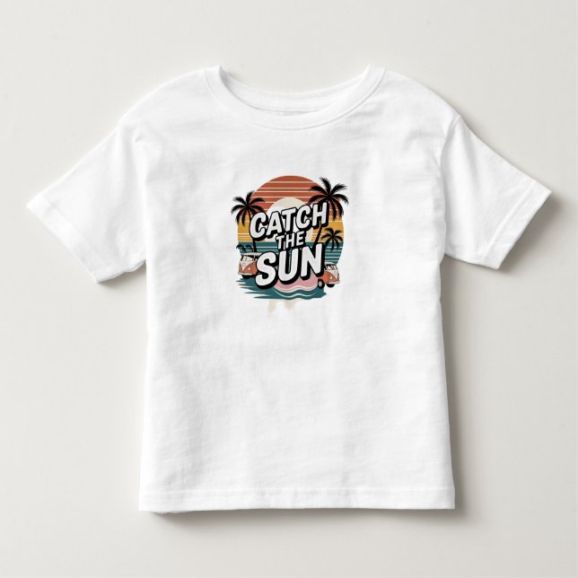Fångst vid Sol T Shirt (Framsida)