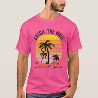 Fångst vid Wave Summer T Shirt