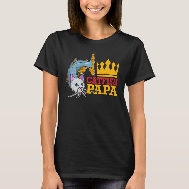 Fångstavfall Fångstfiske Humor 13 T Shirt (Framsida)