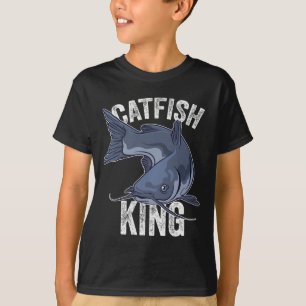 Fångstfiske i Kung T Shirt