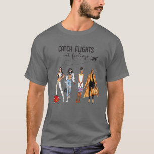 Fångstflygningar har inte inslag av svartvit kvin t shirt