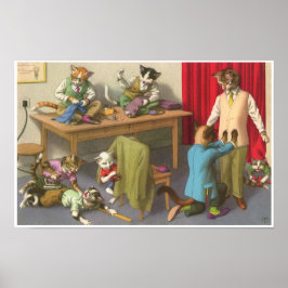 FÅNGSTMEDEL: Tailors Troubles Poster Art Semigloss