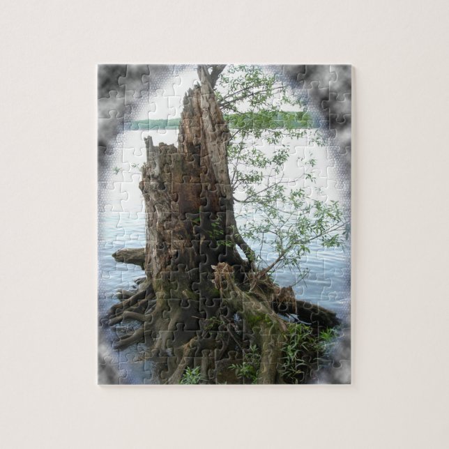 Fångstvy över Hudson River Pussel (Vertikal)