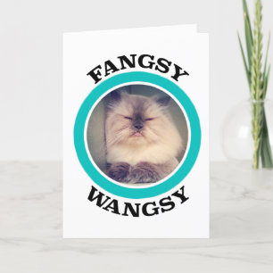 Fangsy hälsningkort kort