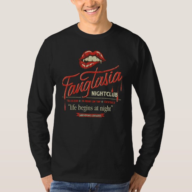 Fangtasia Nightklubb T Shirt (Framsida)