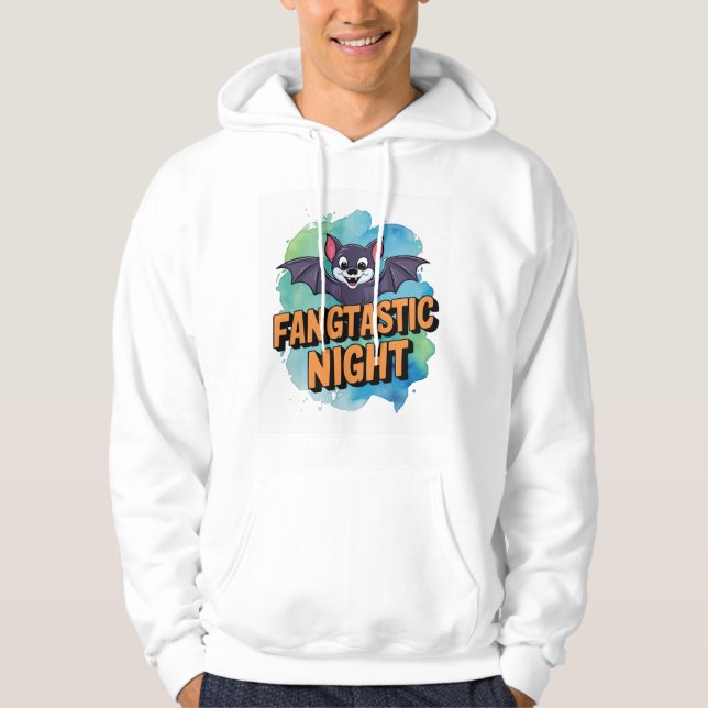 Fangtastisk natt hoodie (Framsida)