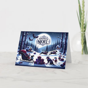 Fangtastisk noel kort