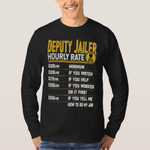 Fångvaktares timlön Fångvaktare T Shirt