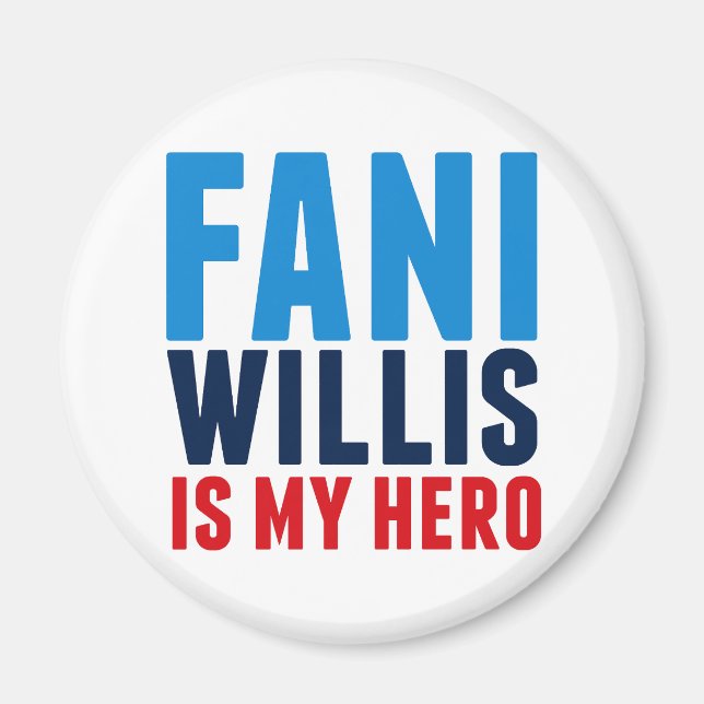 Fani Willis är My Hero Magnet (Framsidan)