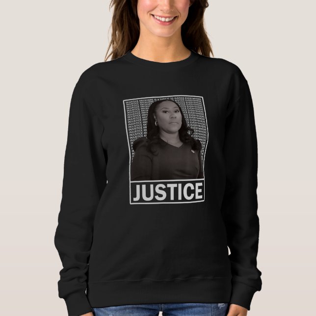 Fani Willis distriktsåklagare Seeks Justice T Shirt (Framsida)