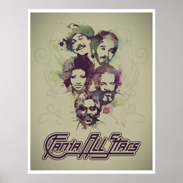 Fania All Stars Premium HQ Poster (Framsidan)