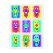 Fånig Ansikte Bald Guy Time Nine