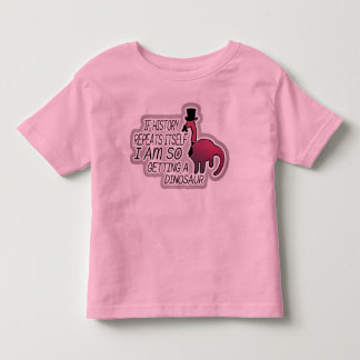 Fånig Barn T, Pet Dinosaur T-shirt