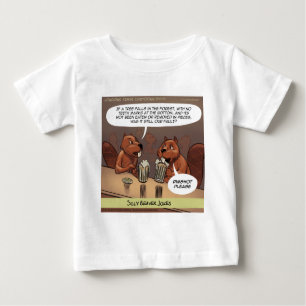 Fånig Beaver Jokes Funny Tecknad T Shirt