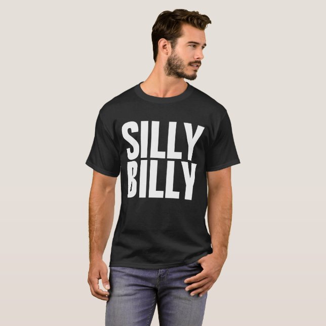 Fånig Billy Dilly Dilly Meme Anpassade Tee Shirt (Hel framsida)