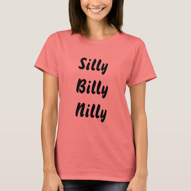 Fånig Billy Nilly Tee (Framsida)