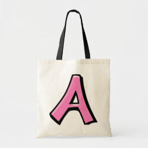 Fånig Brev A rosa Bag Tygkasse