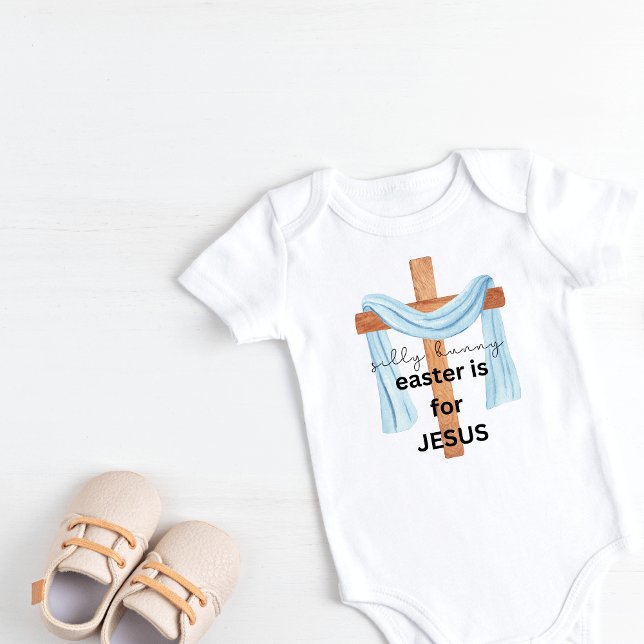 Fånig Bunny Påsk är till för Jesus T Shirt (Silly Bunny, easter is for Jesus)