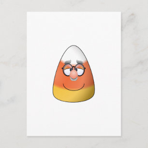 Fånig Candy corn Vykort