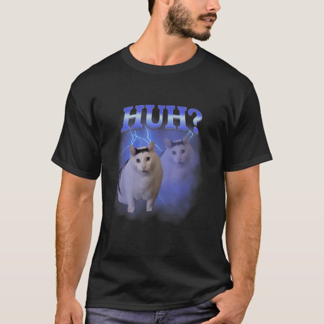 Fånig Cat Meme Funny Odely Bootleg Specific Da T Shirt (Framsida)