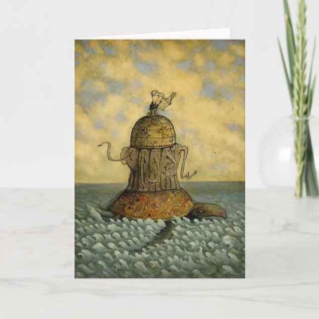 Fånig Cosmology-kort Kort (Framsida)