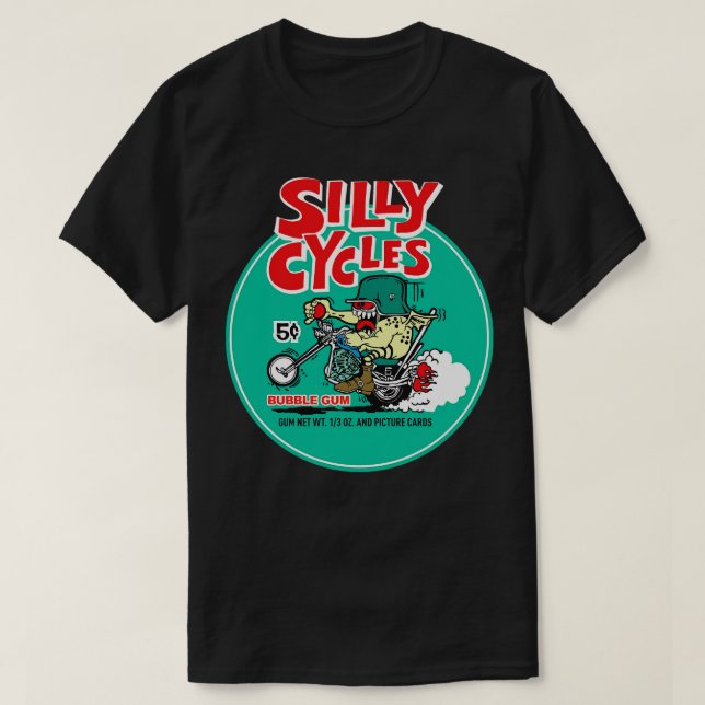 Fånig Cycles Gum ds T Shirt (Design framsida)