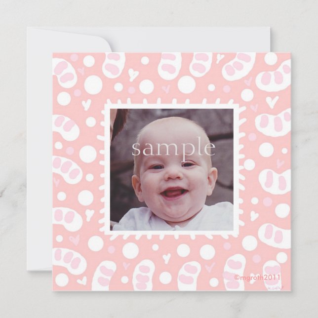 Fånig Dots Birth Notice (Framsida)